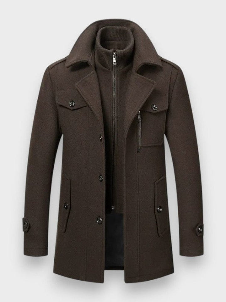 Armando | Casaco comprido de inverno old money