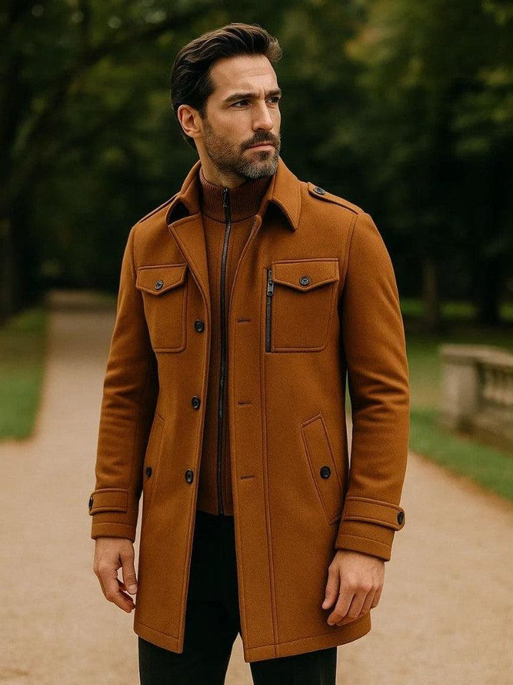 Armando | Casaco comprido de inverno old money