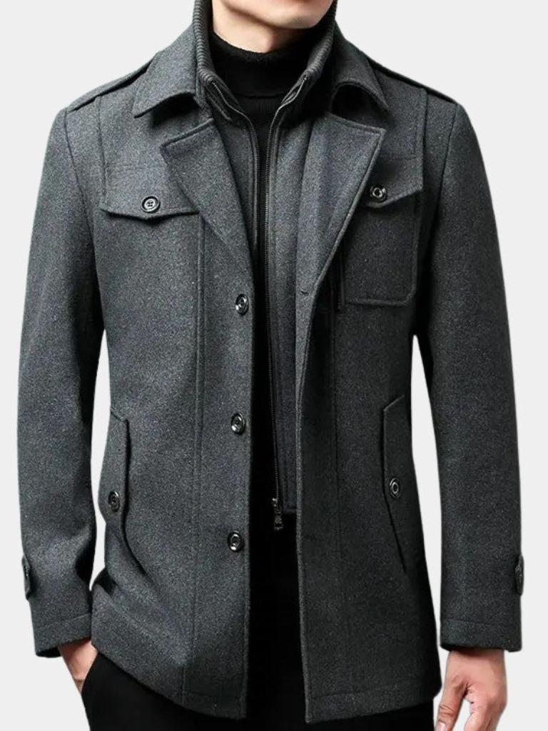 Armando | Casaco comprido de inverno old money