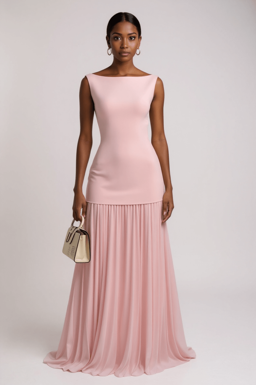 Andreia | Vestido plissado