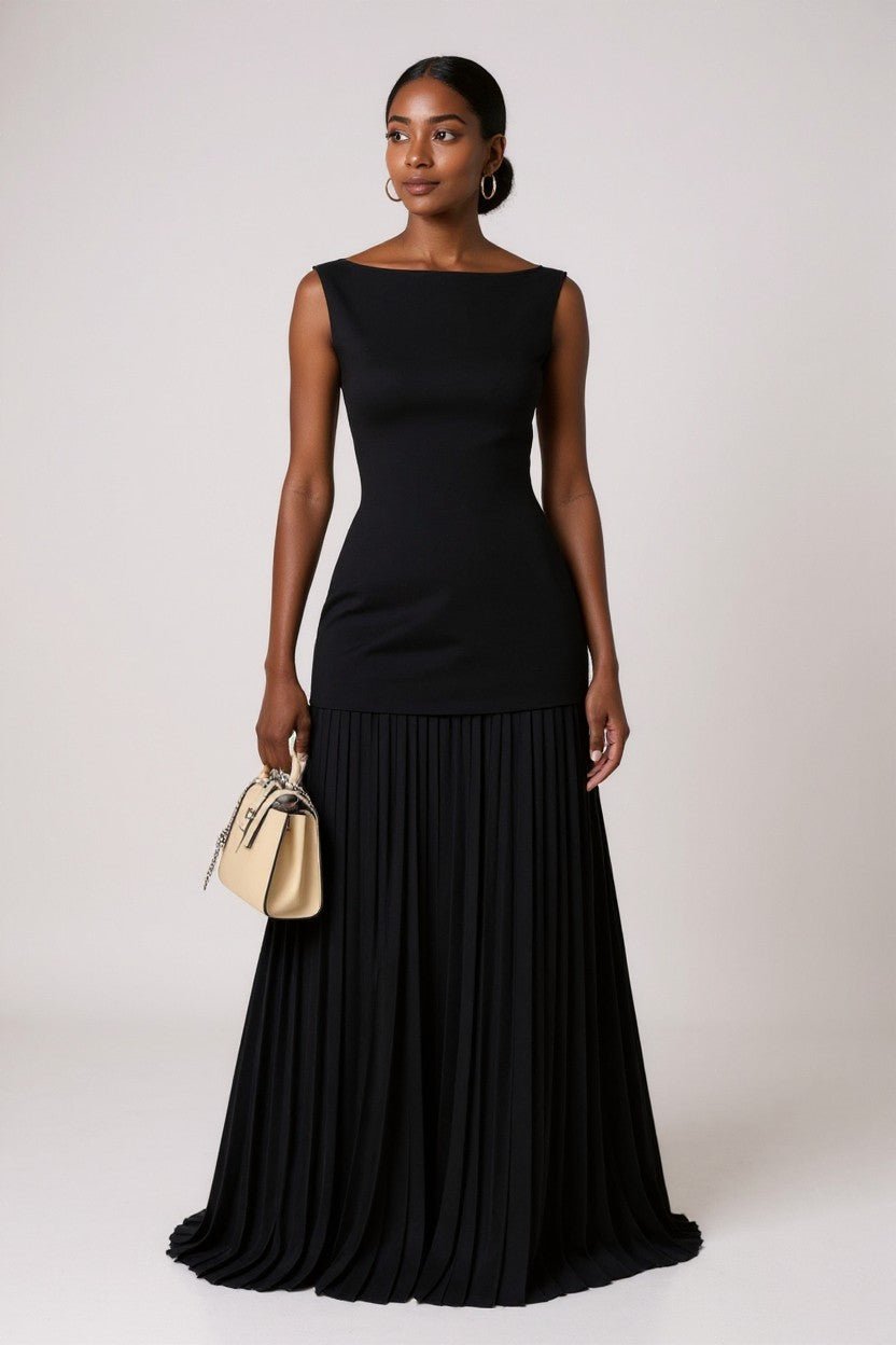 Andreia | Vestido plissado