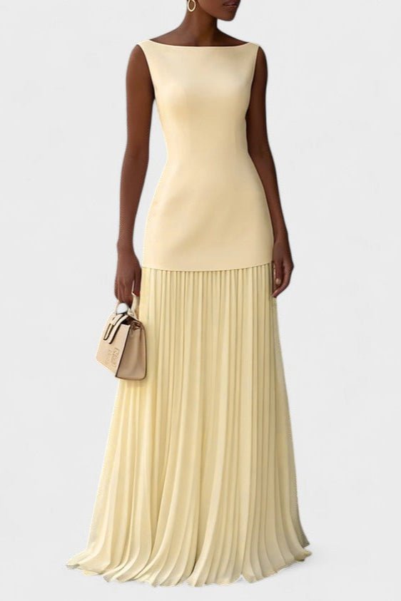 Andreia | Vestido plissado
