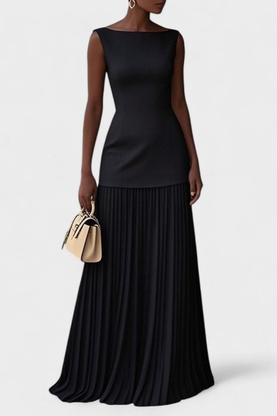 Andreia | Vestido plissado