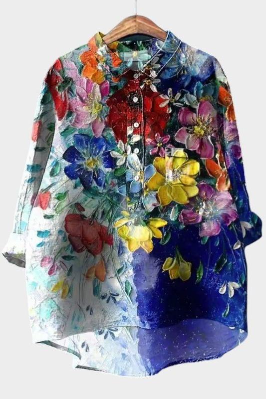 Liliana | Túnica - Blusa de linho, ar atemporal