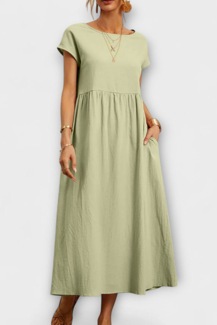 Andreia | Vestido com bolsos laterais