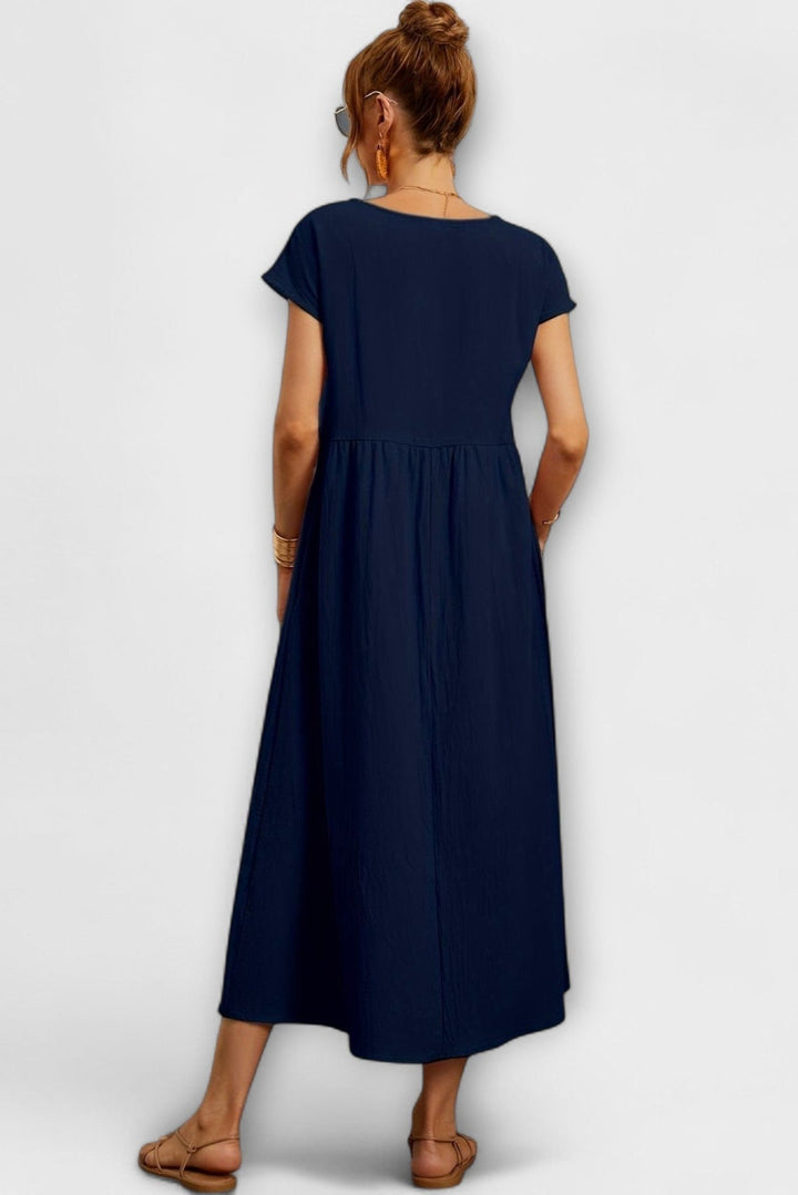 Andreia | Vestido com bolsos laterais