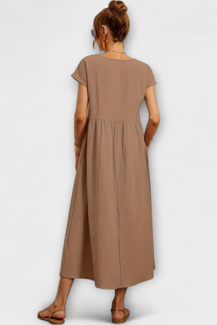 Andreia | Vestido com bolsos laterais