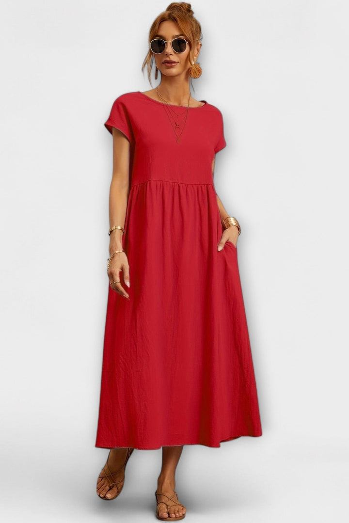 Andreia | Vestido com bolsos laterais
