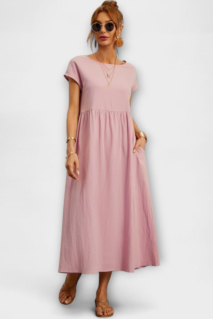 Andreia | Vestido com bolsos laterais
