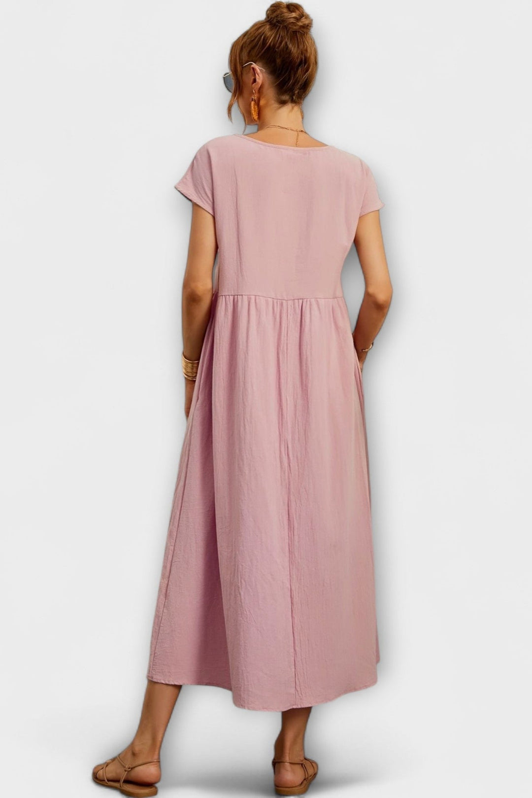 Andreia | Vestido com bolsos laterais
