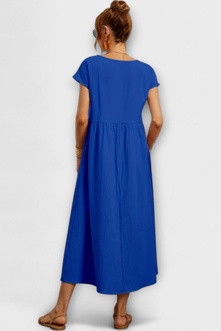 Andreia | Vestido com bolsos laterais