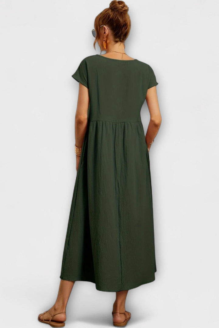 Andreia | Vestido com bolsos laterais