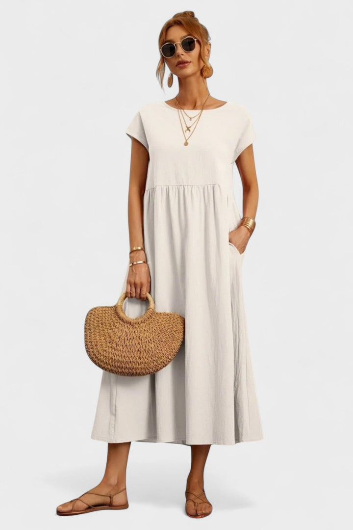 Andreia | Vestido com bolsos laterais