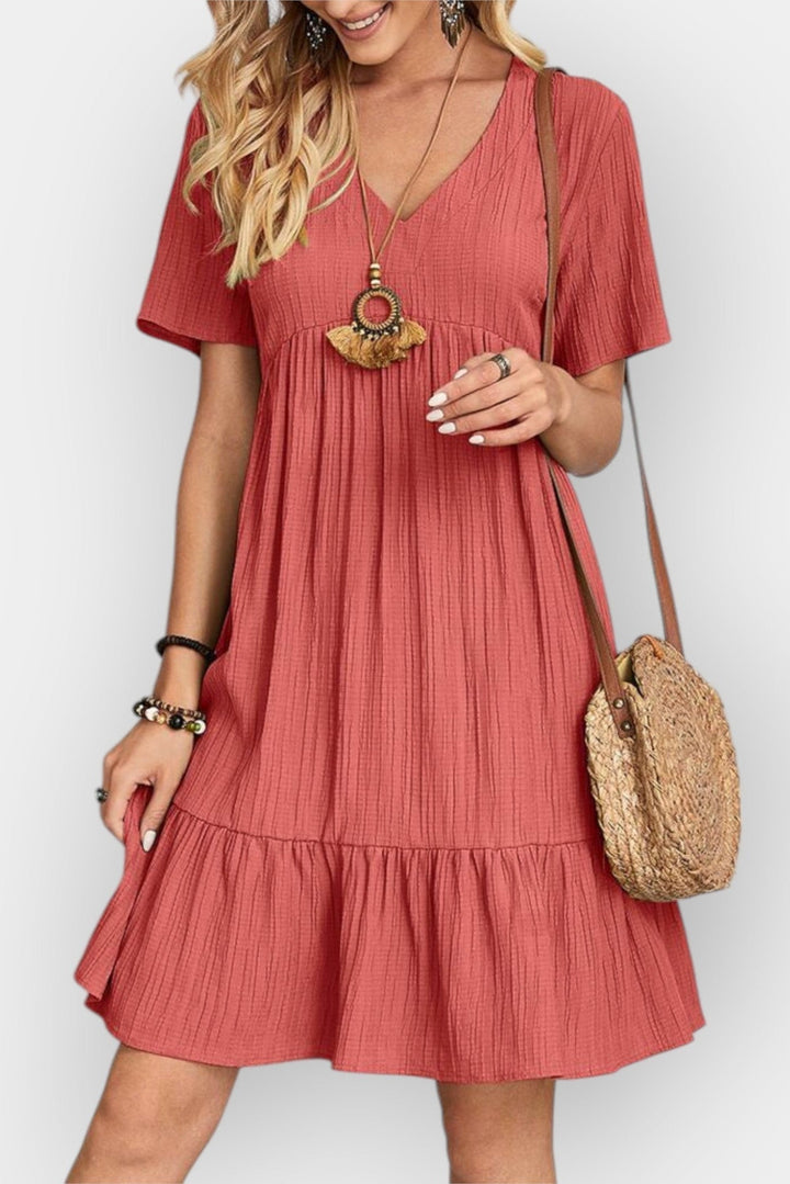 Cristina | Vestido com decote em V