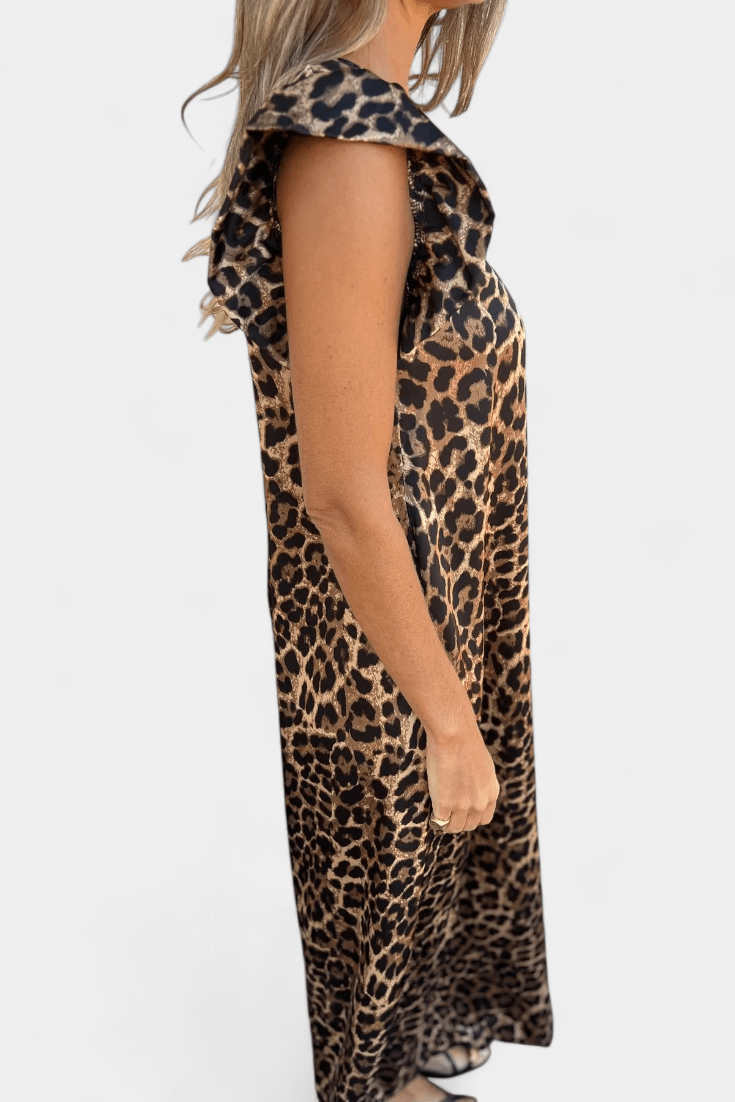 Catarina | Macacão animal print leopardo
