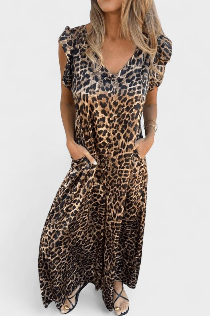 Catarina | Macacão animal print leopardo