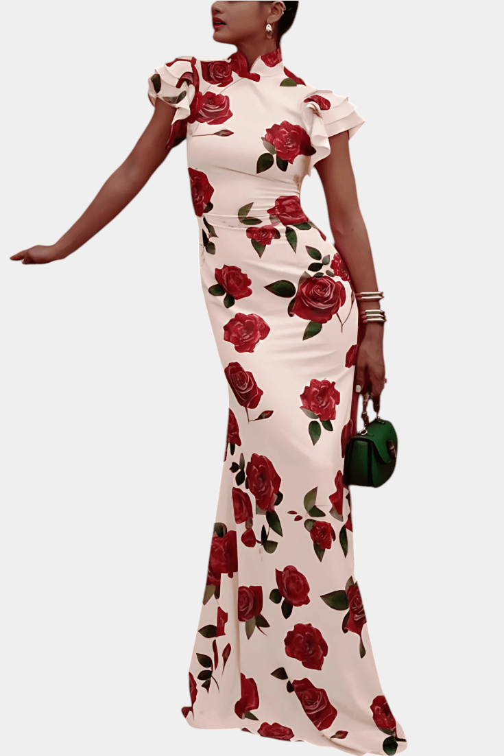 Cristina | Maxi vestido