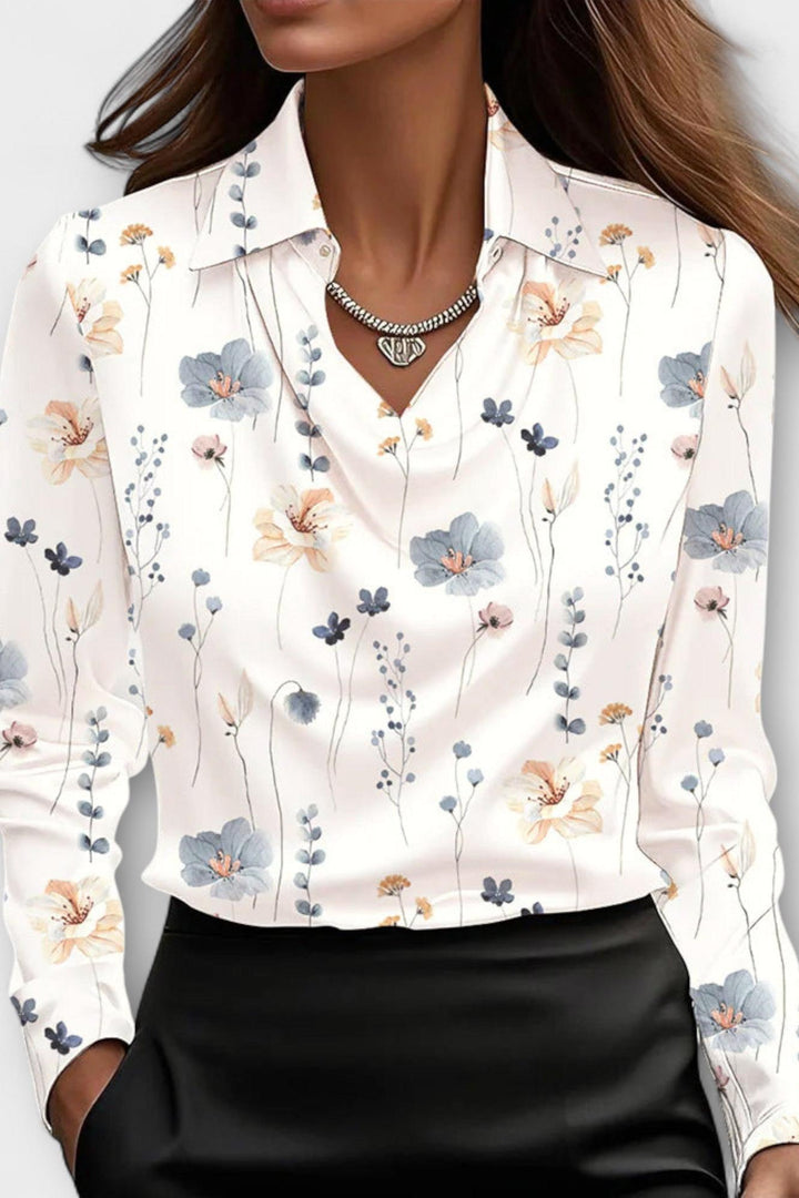 Andreia | Blusa em cetim