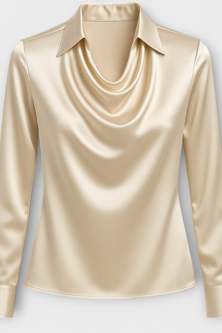 Andreia | Blusa em cetim