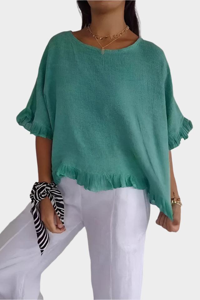 Patrícia | Blusa de linho