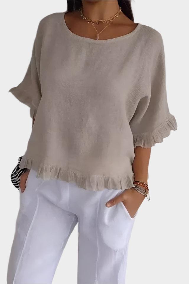 Patrícia | Blusa de linho