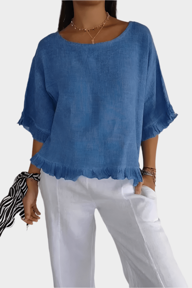 Patrícia | Blusa de linho