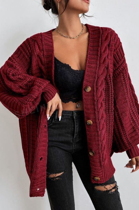 Ângela | Cardigan oversized