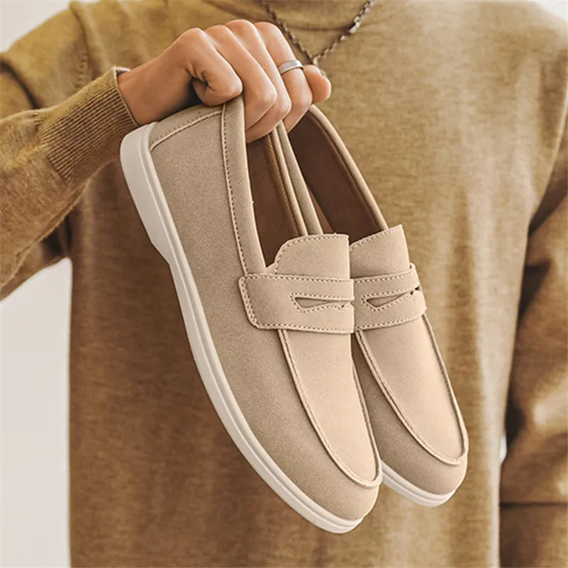 Manuel | Mocassins em camurça sant-antonio