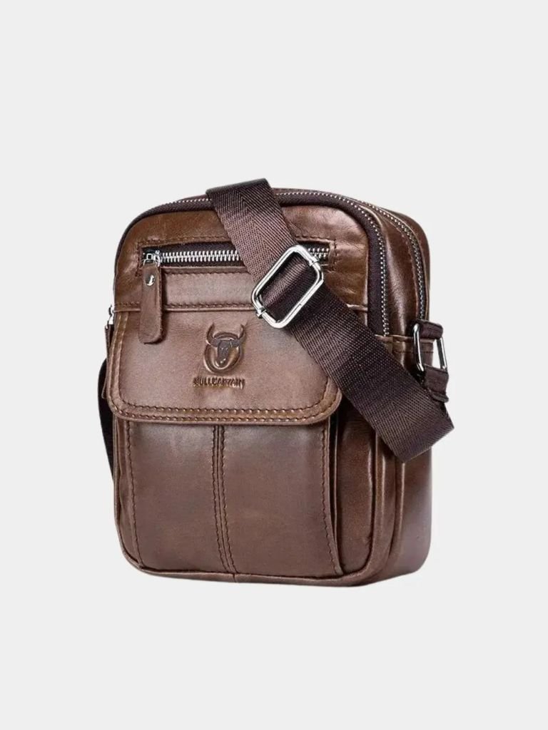 Casimiro | Mala messenger em pele