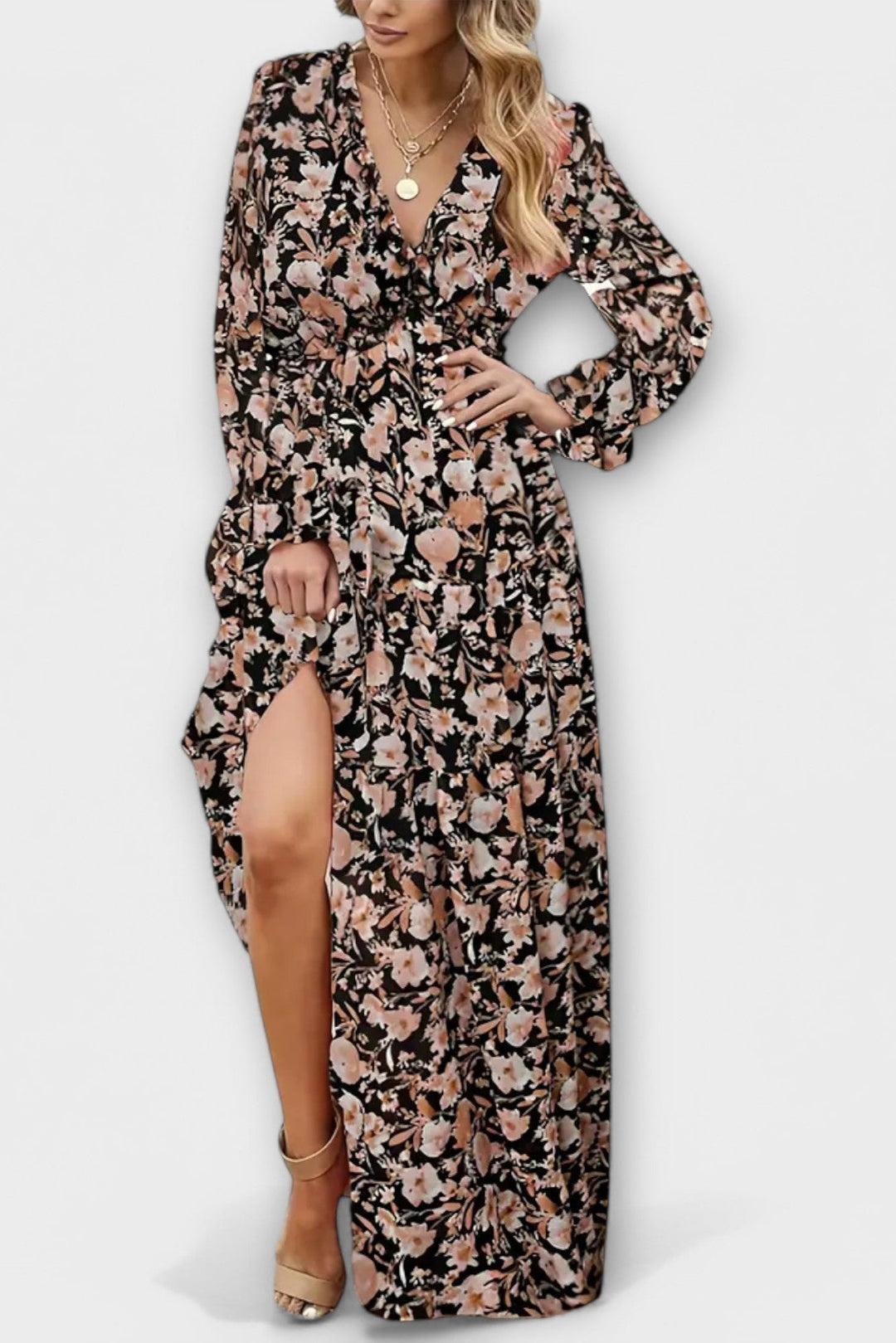 Catarina | Maxi vestido floral