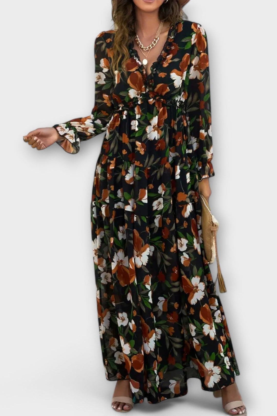 Catarina | Maxi vestido floral