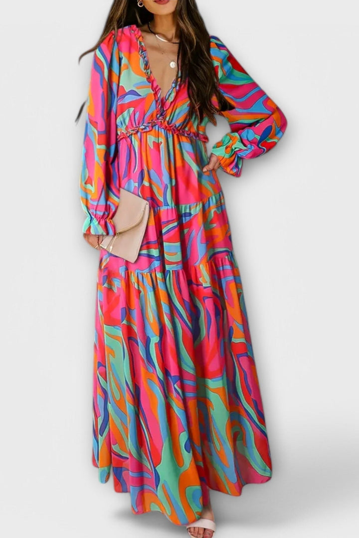Catarina | Maxi vestido floral