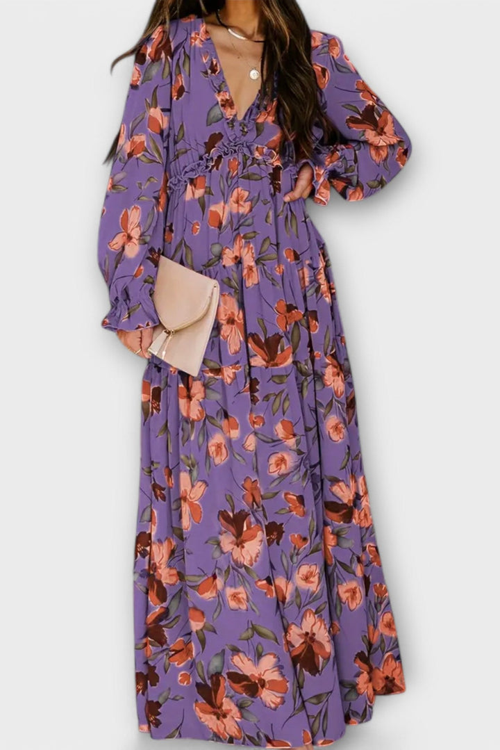 Catarina | Maxi vestido floral