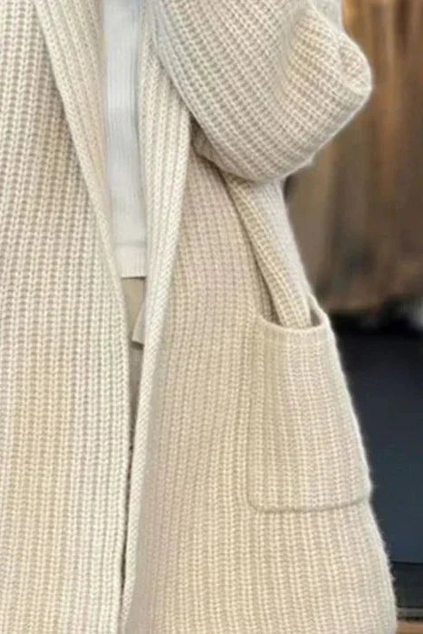 Anabela | Cardigan trabalhado a malha