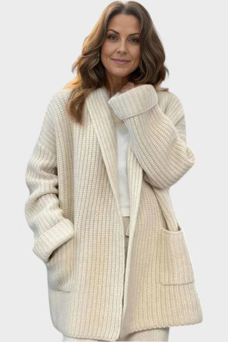 Anabela | Cardigan trabalhado a malha