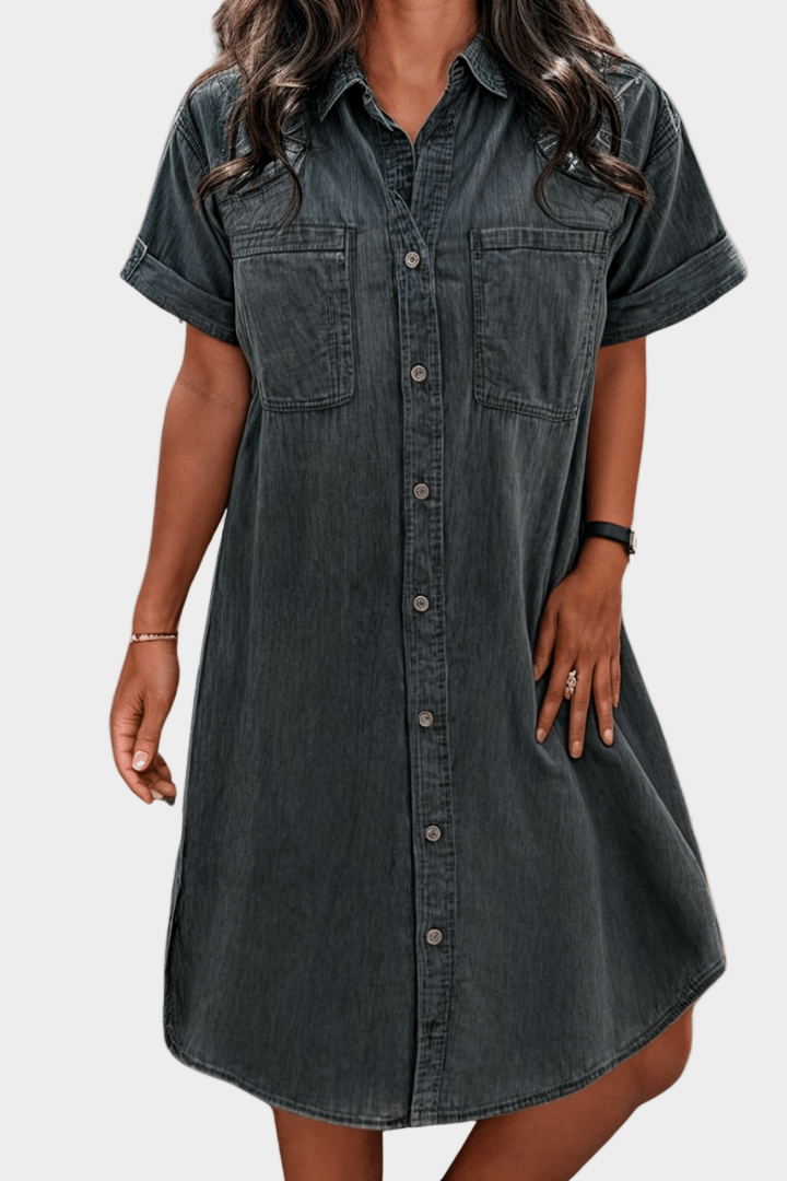 Isabel | Vestido em ganga