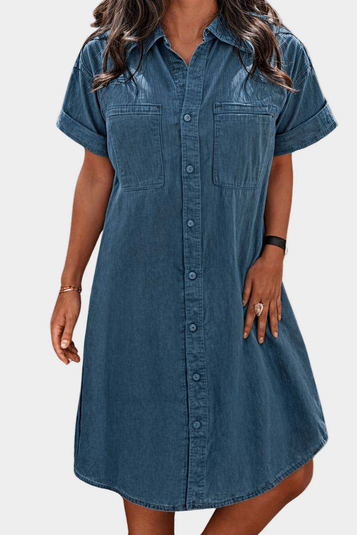 Isabel | Vestido em ganga