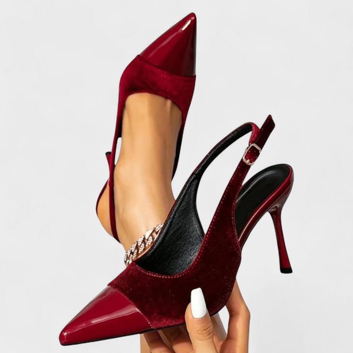 Dulce | Samt stiletto