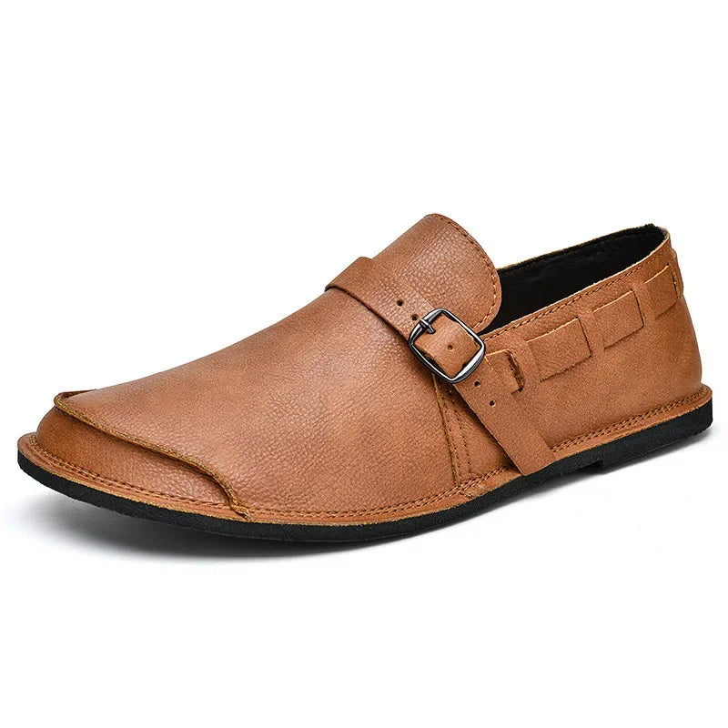 Fausto | Mocassins em pele tesa
