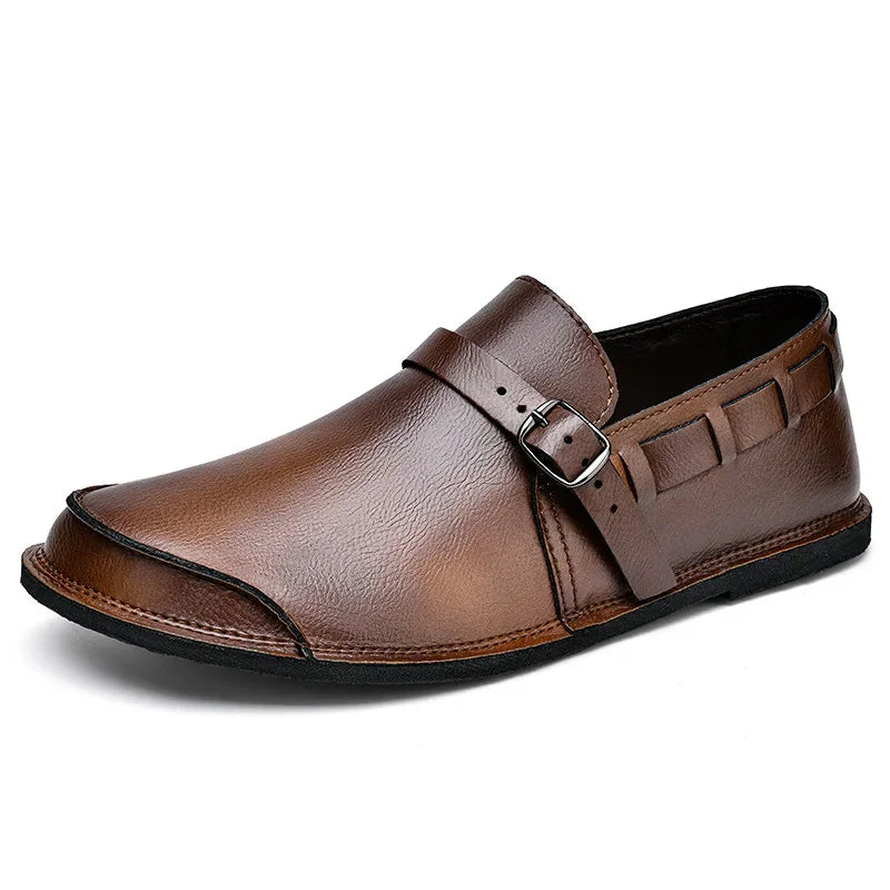Fausto | Mocassins em pele tesa