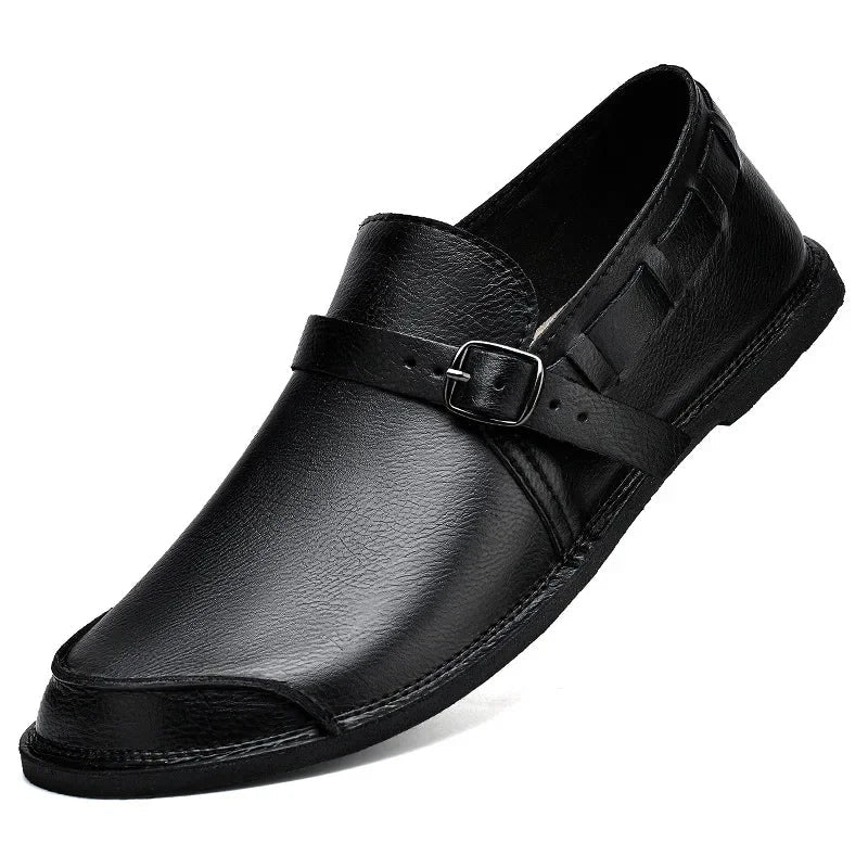 Fausto | Mocassins em pele tesa