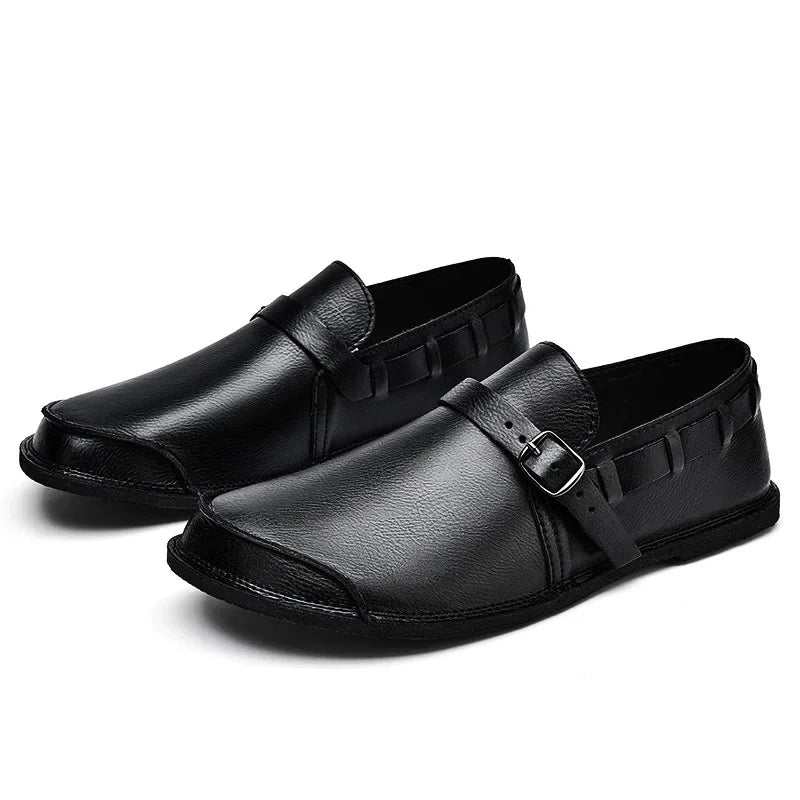 Fausto | Mocassins em pele tesa