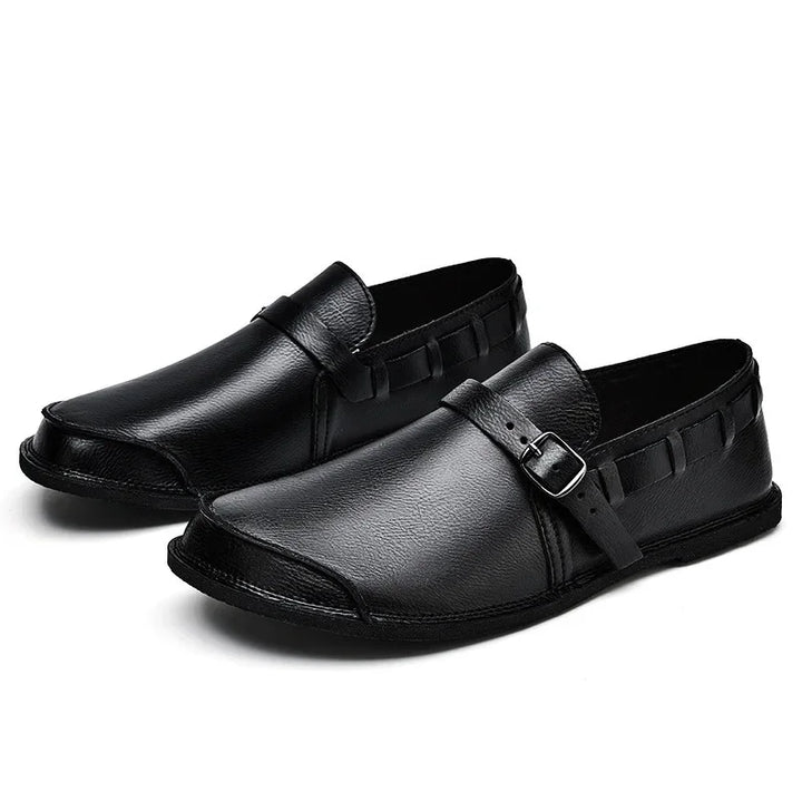Fausto | Mocassins em pele tesa