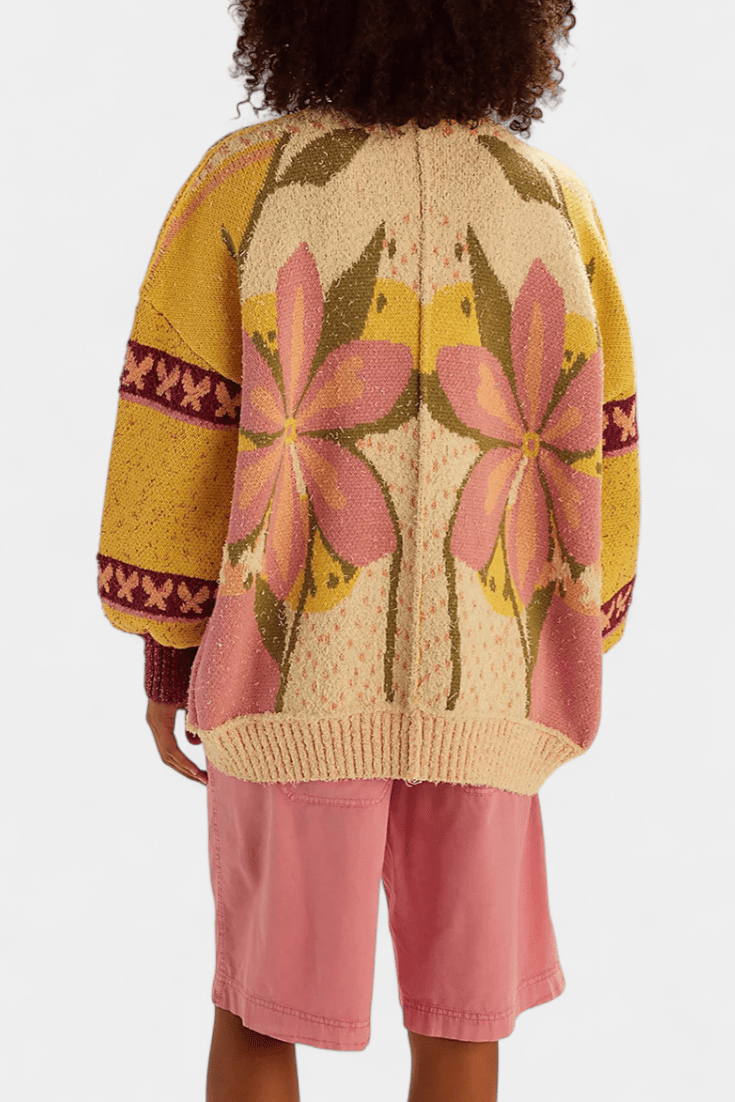 Tânia | Cardigan floral