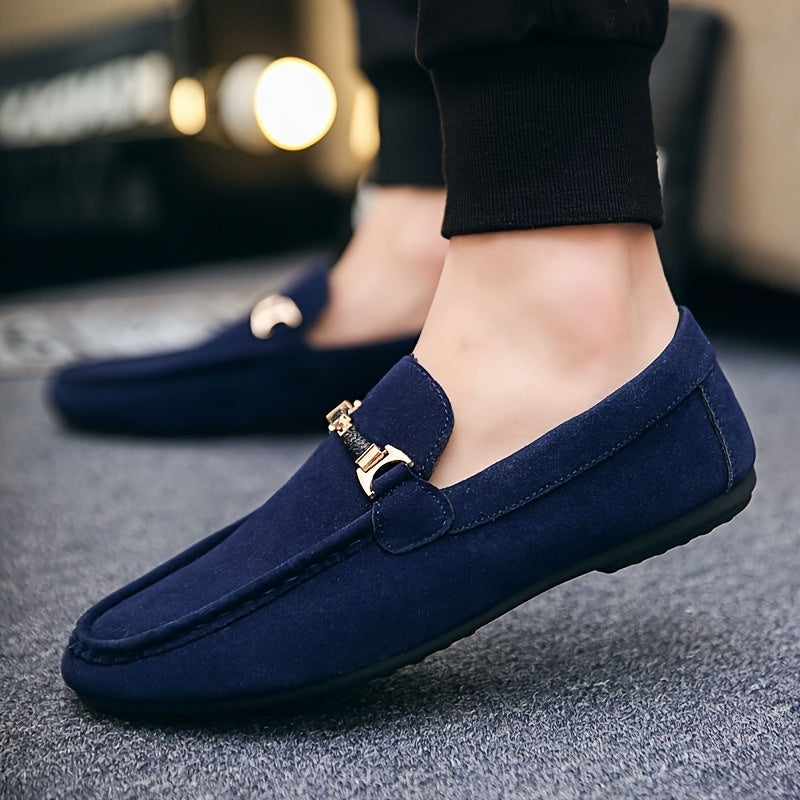 Domingos | Mocassins business em camoscio