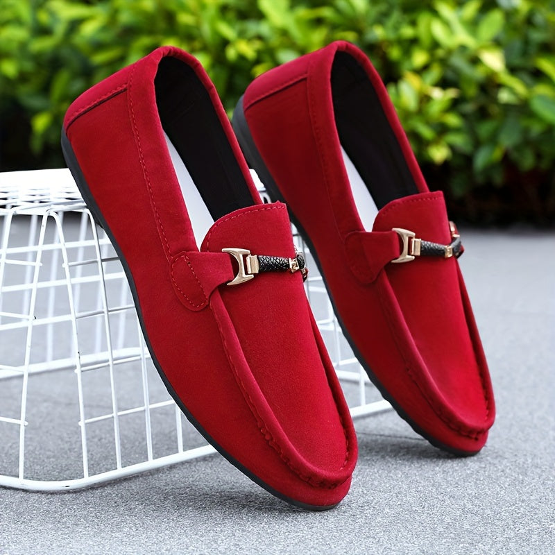 Domingos | Mocassins business em camoscio