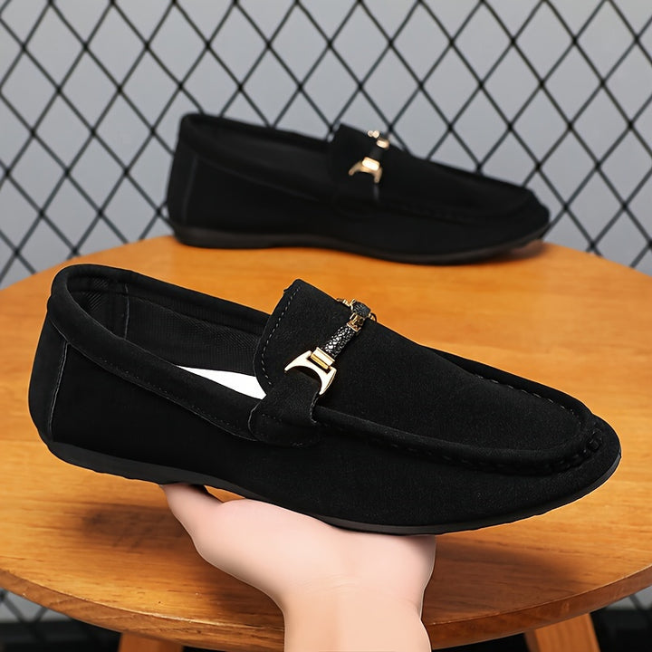 Domingos | Mocassins business em camoscio