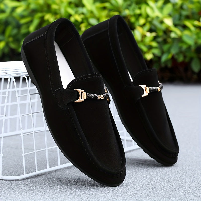 Domingos | Mocassins business em camoscio
