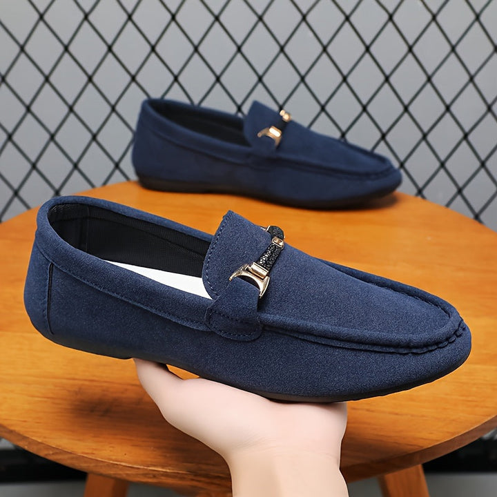 Domingos | Mocassins business em camoscio
