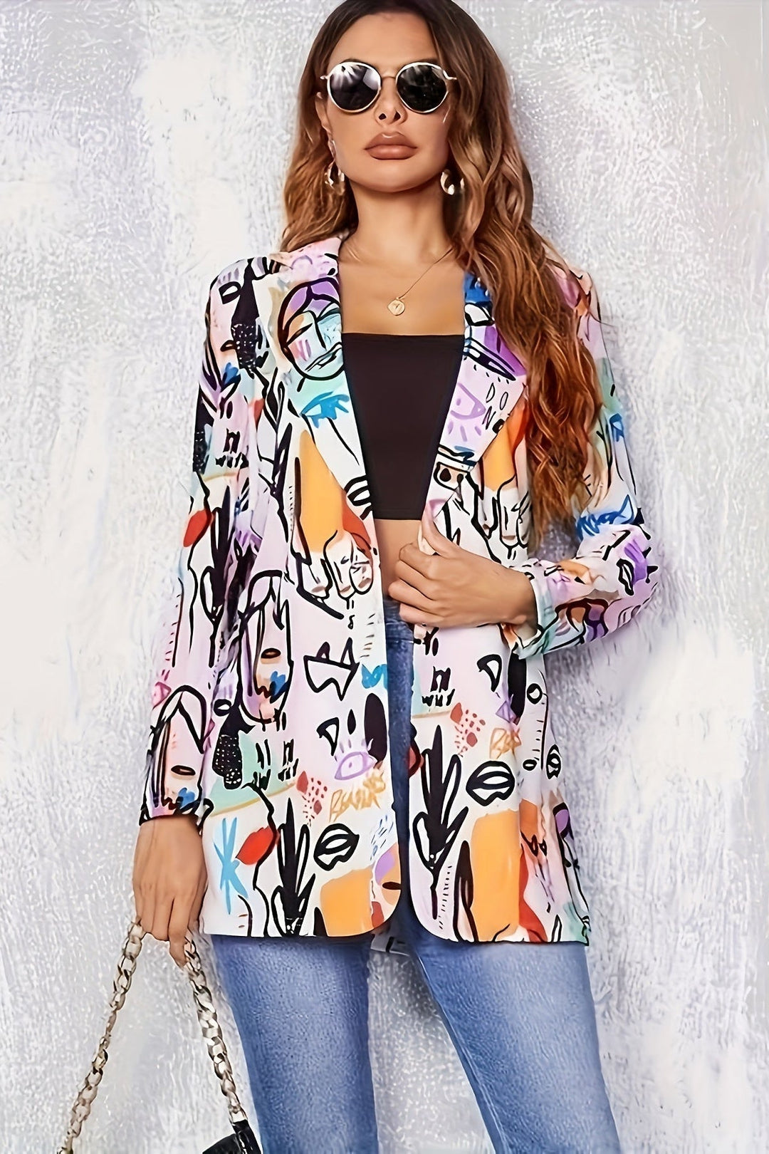 Cristina | Casaco blazer graffiti